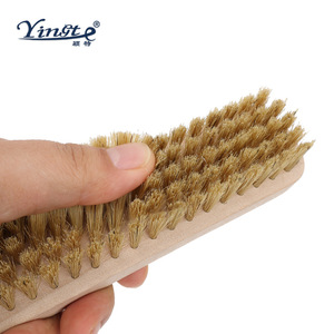 Yinste Solid Wood <b>Shoe</b> Brush Pig Hair Bristles Cleaning And Polishing For <b>Shoes</b> - Product Image 3