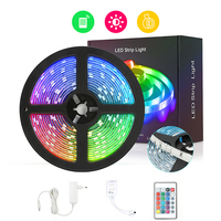 Bande lumineuse Led fluo étanche à 65,6 pieds Cob rvb pour camion, barre de hayon
