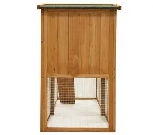 Chicken Coop Large Wooden Outdoor Bunny Rabbit Hutch Hen Cage With Ventilation Door Pet House Chicken Nesting Box