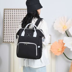 Customized Logo Mommy Backpacks Large Capacity Baby Supplies <b>Storage</b> Bag for Outdoor Hospital - Product Image 4