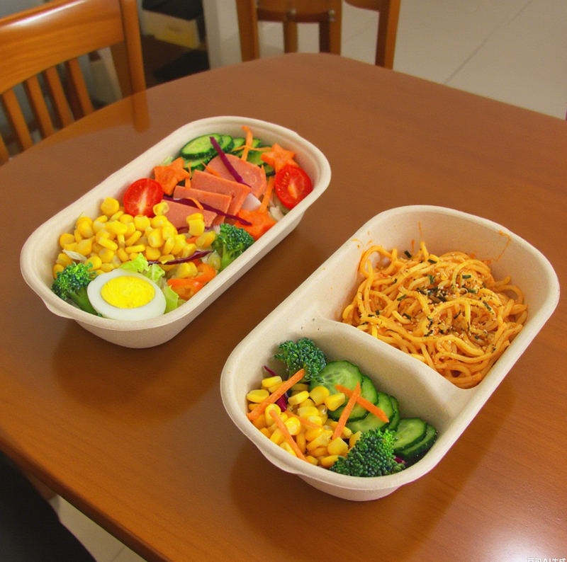 Waterproof and Oilproof Disposable Biodegradable Bagasse
