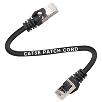 Linksup-cable ethernet lan cat5e, cable de parche rj45 FTP cat 5e, alta calidad, OEM, 0,5 m, 1m, 3m, 10m, 30m