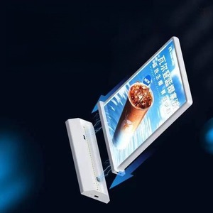 Hai mặt hình chữ nhật LED hộp đèn máy tính để bàn có thể sạc lại tùy chỉnh kích thước <span class=keywords><strong>menu</strong></span> Poster khung văn phòng thanh Nhà xe công ty Mall - Product Image 4