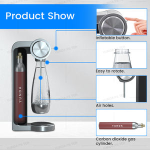 Machine de fabrication d'eau étincelante avec bouteille CO2, nouveau <span class=keywords><strong>design</strong></span> - Product Image 4