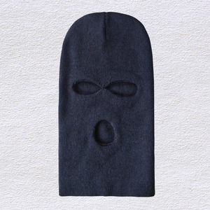 JX Vente en gros <span class=keywords><strong>Masque</strong></span> de ski Hiver drôle <span class=keywords><strong>Rappeur</strong></span> Bandit Tricoté Broderie personnalisée Unisexe <span class=keywords><strong>Masque</strong></span> de ski complet Couverture 3 trous Cagoule Chapeaux - Product Image 3