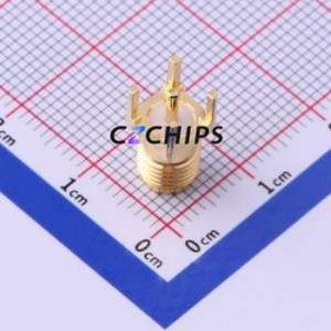 5-1814832-2 RF Coaxial Connector Through hole Component (THT) Connector Board-to-Board Inner Hole 1 6.35mm - Product Image 2