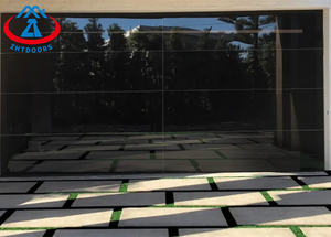 ZHTDOORS Portes de garage en verre pour vélo électrique 7*8 de conception simple et belle - Product Image 3