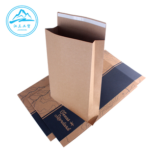 Bolsas de papel kraft recicladas <span class=keywords><strong>2022</strong></span> biodegradables, sobres de correo expandibles, envío de ropa - Product Image 3