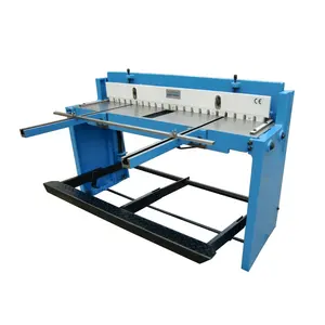 Q01-1.5x1320 Heavy Duty Handleiding Shear, 52 Inch Voet Stomp Shear Handleiding Guillotineschaar Voor Verkoop