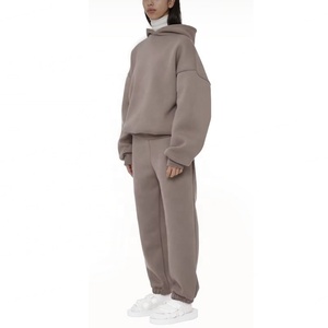 Sweat-shirt unisexe de haute qualité 100% coton, surdimensionné, épais, sans cordon, lourd, épaules tombantes, 500 g/m² - Product Image 2