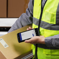 Escáner de Código de Barras PDA Resistente Uyin T1Pro, Terminal Portátil para Uso Industrial, Comercial, Logístico, de Fabricación y de Entrada/Salida de Almacenes
