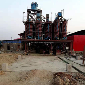 Trọng lực tách thiết bị khai thác mỏ xoắn ốc máng cho Hematit, ilmenit, cromit, thiếc, zircon quặng nhà máy chế biến - Product Image 5