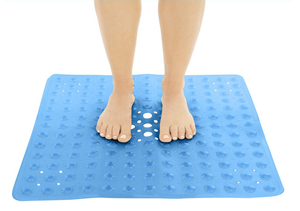 Shower Stall <strong>Mat</strong> - <strong>Square</strong> Bathroom Slipmat <strong>Bath</strong> Tub Suction Grip - Product Image 2