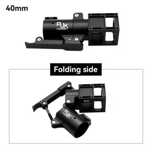 RJXHOBBY 25/30/40mm Horizontal Fittings Carbon Tube <b>Clamp</b> Fixers <b>Quick</b> Release Connectors for Multirotor Drone Arms - Product Image 6