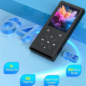Lecteur MP3 portable HiFi sans perte avec écran de 2,4 pouces, lecteur MP4, radio FM, Bluetooth, appareil audio multifonction pour étudiants - Product Image 5