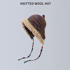 2025 High Quality Acrylic Winter <b>Knitted</b> Folding Beanie Hat <b>for</b> Men Women Fruit <b>Pattern</b> <b>for</b> Beach Business Scene to Keep Warm - Product Image 3