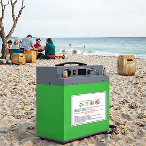 Batería LiFePO4 de 18V y Larga Duración, 460WH, Estación de Energía Portátil para Exteriores, Generador <span class=keywords><strong>Solar</strong></span> de Onda Sinusoidal Pura, MPPT, Arrancador de Coches - Product Image 1