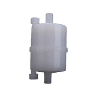 Nuevo Filtro de Cápsula Desechable Hidrofóbico de PTFE 0.22um 0.45um con Conector Tri-Clamp de 1 1/5" para Gas/Solvente Orgánico, Aceite MCT, Kosma