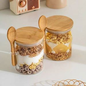 Juego de Especias de Lujo Personalizado Clásico de 450 ml, Botellas y Frascos de Vidrio Rectangulares Ecológicos con Tapas para Almacenamiento en Restaurantes - Product Image 1