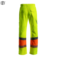 Pantalon de sécurité haute visibilité JIADE printemps-été respirant et confortable pour hommes – Idéal pour le sauvetage routier, l'entretien et le stockage en entrepôt