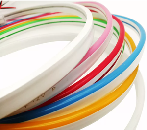 ไฟนีออน LED แบบแพ็คเกจ 50 เมตร วัสดุซิลิโคน IP67 120 หลอด LED ให้แสงสม่ำเสมอ ดีไซน์โค้งงอได้ - Product Image 1