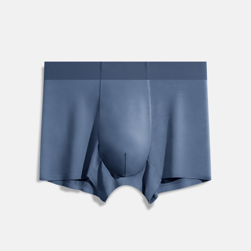 Bleu (doublure en soie de mûrier)