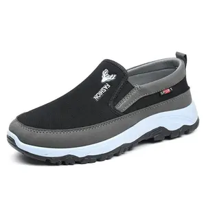 Skidproof on-slip made in china sapatos de treinamento personalizado lona loffer sapatos homens respirável sapatos casuais zapatos de hombre