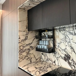 Piano di Lavoro in Marmo Calacatta Viola Stile Europeo per Progetti Villa, Top per Comodino Camera da Letto - Product Image 3
