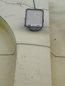<span class=keywords><strong>Projecteur</strong></span> LED <span class=keywords><strong>solaire</strong></span> extérieur haute puissance OMSEN avec 2 panneaux solaires pour parking, jardin, rue - Product Image 5