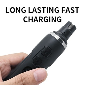 Bon marché Prix USB charge Pet Nail Grinder professionnel Rechargeable Usb Pet électrique Grinder Led Light Dog Trimmer - Product Image 2
