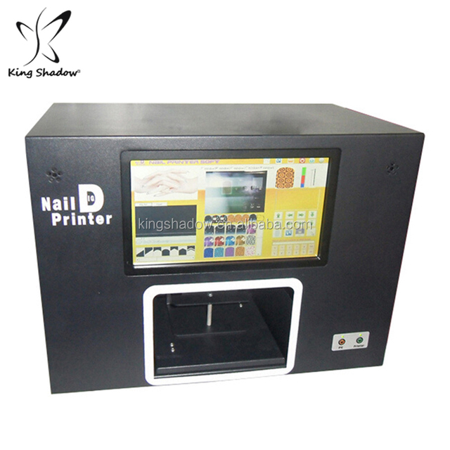 Hot Sell Electric WiFi Portable Professional 3D Printer Nail Art Machine for 5 Finger or Artificial Nails