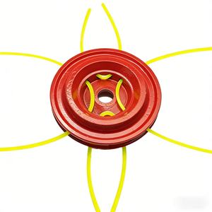 Tête de coupe universelle en aluminium à 4 fils, 4 carrés, haute performance, alimentation facile, pour débroussailleuse, outil de <span class=keywords><strong>jardin</strong></span> de remplacement - Product Image 5