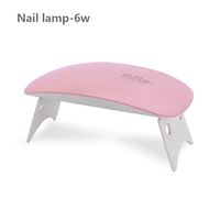 Lampe UV LED 6W pour Séchage des Ongles, Fournisseur d'Usine, Portable avec Câble USB, Mini Lampe à Double Longueur d'Onde pour le Durcissement du Vernis Gel