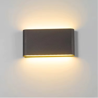 Vente flash : Lampes murales LED 6W 12W 20W en aluminium, luminaires extérieurs/intérieurs, magnifiques lampes
