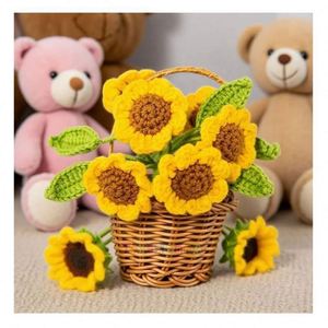 Wholesale Handmade Crochet Vegetables Positive Energy <b>Plant</b> Potatoes Stuffed Animals <b>Plush</b> Toys Stress Relief Customized Color - Product Image 6