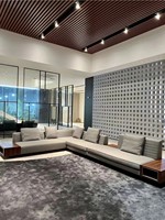 Canapé d'angle en L de style italien, design moderne et luxueux, idéal pour les petits et grands salons