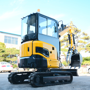 Spedizione gratuita 2.6 tonnellate idraulico Mini escavatore movimento terra macchine piccolo scavatore fattoria cortile ristrutturazione Micro Bagger - Product Image 5