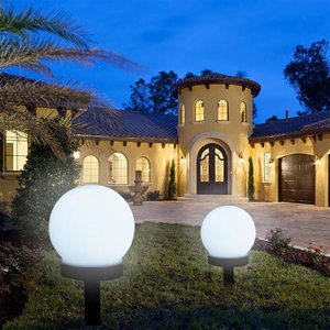 Paquete de Lámparas Solares para Jardín, Patio, Camino, con Estaca para Empotrar en el Suelo, Luz Blanca Fría, Blanca Cálida, LED Solar L - Product Image 6