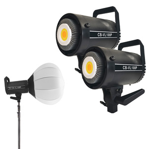 Lampe vidéo COB à LED Lumière continue avec télécommande Bowens Mount pour éclairage de studio photographique Films vidéo - Product Image 1