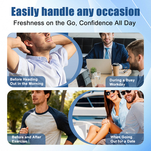 Deodorante Naturale per Uomo con Etichetta Privata, Crema con Amido <span class=keywords><strong>di</strong></span> Tapioca e Burro <span class=keywords><strong>di</strong></span> Karité, Formula da Crema a Polvere per il Controllo dell'<span class=keywords><strong>Odore</strong></span> del <span class=keywords><strong>Sudore</strong></span> - Product Image 5