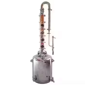 Moonshine Alcohol Reflujo Columna Todavía Bebida Alcohólica Cobre <span class=keywords><strong>Destilador</strong></span> Condensador Destilación - Product Image 2