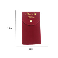 Pochette en microfibre personnalisée, sac doux au toucher simili daim pour bijoux, montres, lunettes de soleil, accessoires, protection, rangement, emballage