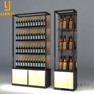 LIANYI Dépanneur Design d'intérieur Épicerie Étagère à tabac Étagère en métal Présentoir à cigarettes Tiroirs de rangement Amélioration de l'effet de marque - Product Image 2