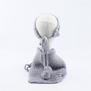 N642 <span class=keywords><strong>Gorros</strong></span> <span class=keywords><strong>de</strong></span> Punto <span class=keywords><strong>para</strong></span> Niños (4~8 Años) con Orejeras, Gorro con Moño, Juego <span class=keywords><strong>de</strong></span> 2 Piezas, Gorro con Bufanda, Gorro <span class=keywords><strong>de</strong></span> Invierno Cálido <span class=keywords><strong>para</strong></span> Bebés, Niños y <span class=keywords><strong>Niñas</strong></span>, Acrílico - Product Image 4