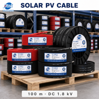 Direkt vom Hersteller XLPO Isoliertes Verzinntes Kupfer Solarkabel 2,5MM 4MM 6MM 10MM 16MM PV-Kabel Solar DC Panel Stromkabel