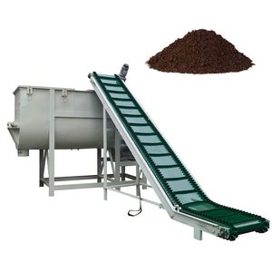 Mélangeur de poudre d'aliments pour animaux, mélangeur de céréales et de soja, ligne de pesage, de remplissage et d'emballage pour aliments de bétail et de moutons, élévateur, convoyeur à bande - Product Image 4