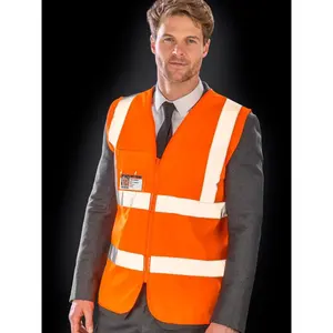 Gilet con Cerniera e Pettorina di Sicurezza Personalizzabile per Merchandising - Product Image 5