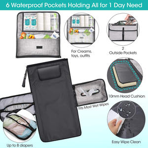 Portatile Del Bambino Fasciatoio Staccabile Impermeabile di Corsa Del Bambino Fasciatoio - Product Image 3