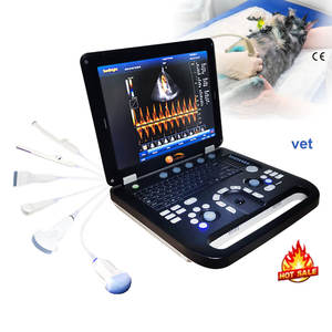 Peralatan dokter hewan 192 elemen Ultrasound Laptop 3D 4D Ultrasound pemindai suara mesin Ultrasound - Product Image 1