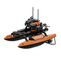 Aqua Helpers HUNTER-X, embarcation de surface sans pilote (USV), relevé hydrographique, surveillance de la qualité de l'eau, cartographie par sonar, patrouille, OEM